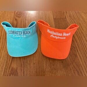Beach Visors set of two